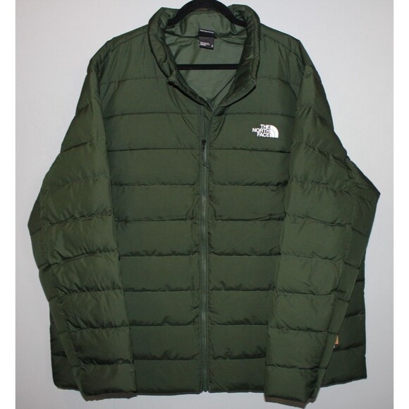 The North Face Big & Tall Aconcagua 3 Men's Jacket GREEN 4X NWT - Picture 2 of 6
